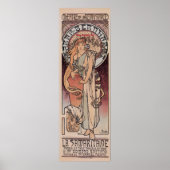 Mucha Sarah Bernhardt The Samaritan lamp post ポスター (正面)