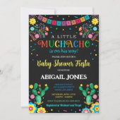 Muchachoの小さな赤ちゃんシャワーの招待 招待状 (正面)