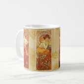 Mucha's Precious Stones コーヒーマグカップ (正面左)