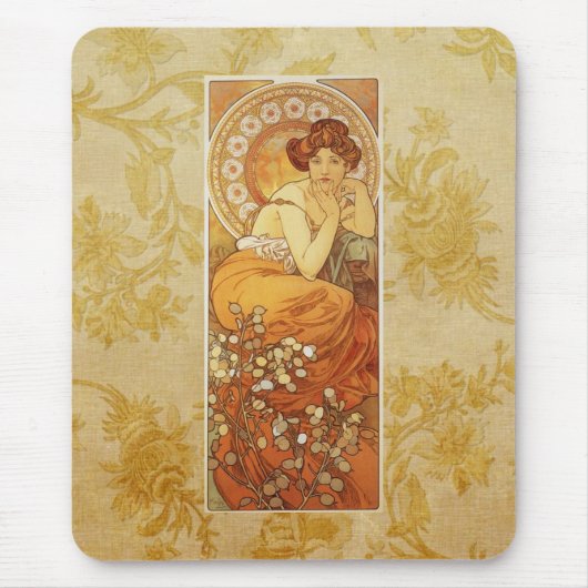 Mucha's Topas マウスパッド (正面)