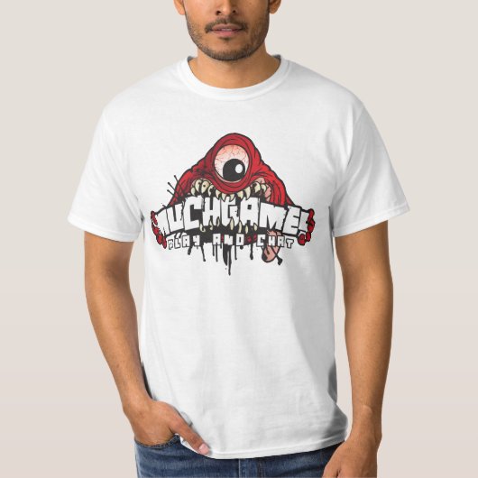 MuchGamesの基本的なワイシャツ Tシャツ (正面)