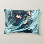 Muchiro Accent Pillow – Cute Anime Decor for Fans アクセントクッション (裏面)