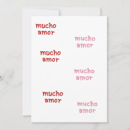 MUCHO AMOR  アドバイスカード