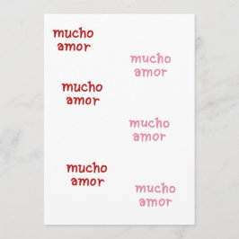 MUCHO AMOR  アドバイスカード