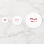 MUCHO AMOR  コンフェッティ (正面)