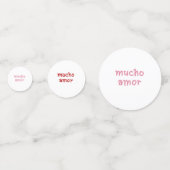 MUCHO AMOR  コンフェッティ (裏面)