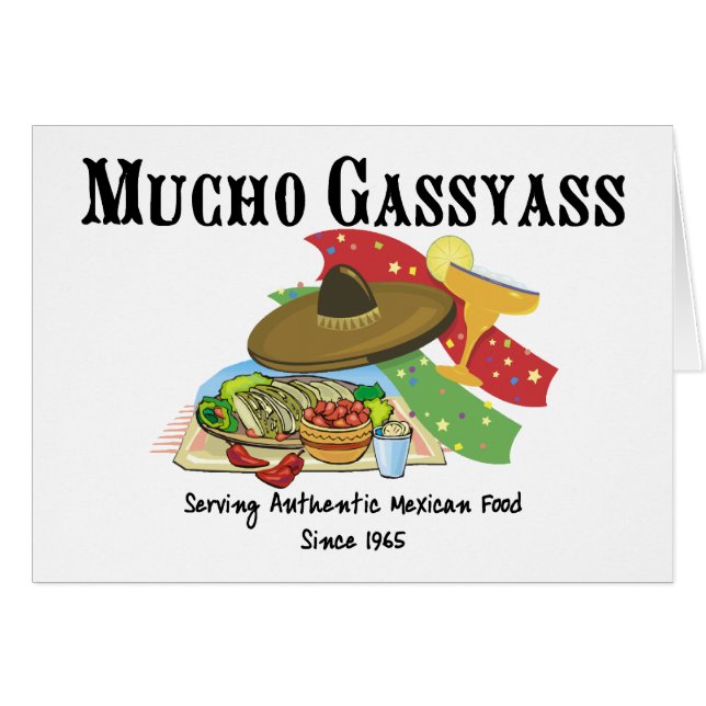 Mucho Gassyassのメキシコ人の食糧 (正面横)