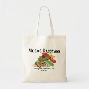 Mucho Gassyassのメキシコ人の食糧 トートバッグ