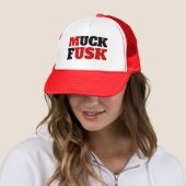 "MUCK FUSK" トラッカーハット (インサイチュ)