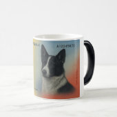Mucuchíes Venezuelan White Dog Teacup モーフィングマグカップ (正面右)