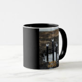 Mud Diver black combo mug 2 sided マグカップ (正面右)