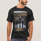 Mud Diving men black T-shirt Tシャツ (正面)