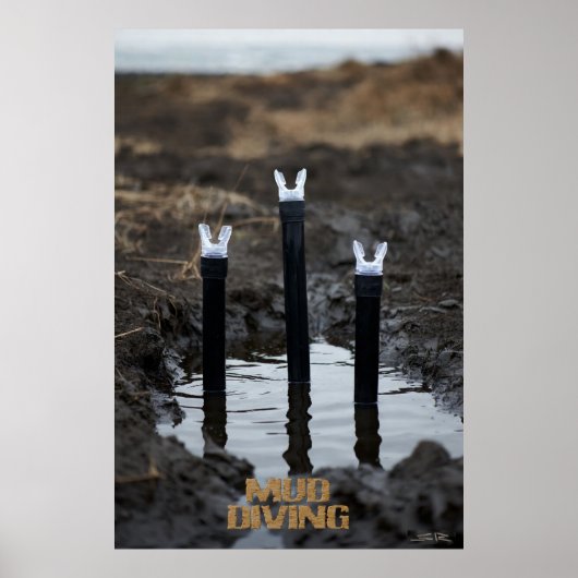 Mud Diving w title matte poster ポスター (正面)