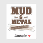 Mud & Metal  シール (シート)