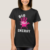 Mud Run Team  Big Mud Energy Obstacle Mud Race Gea Tシャツ (正面)