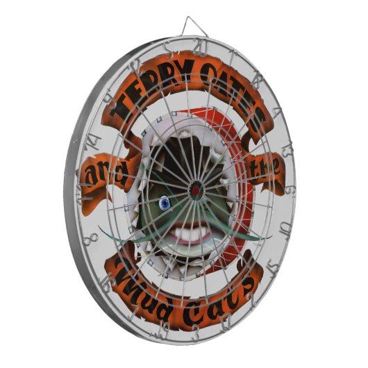 Mudcatの投げ矢板 ダーツボード (正面左)