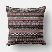 Mudclothアフリカパターン装飾用クッション クッション (裏面)
