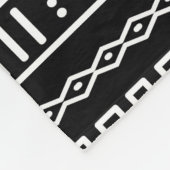 Mudclothモダンな毛布 フリースブランケット (角)