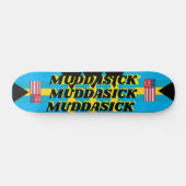 MUDDASICK JMT 7 3/4" スケートボードデッキ (横)