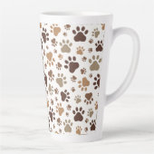 Muddy Paw Print Latte Mug カフェラテマグ (右)