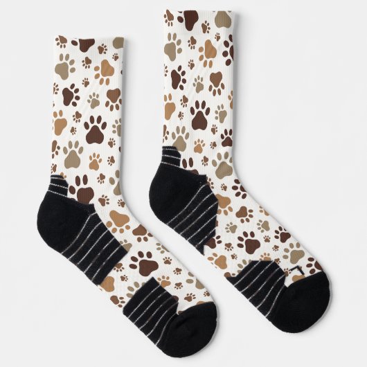 Muddy Paw Print Socks ソックス (右)