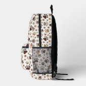 Muddy Paw Prints Backpack プリントバックパック (右)