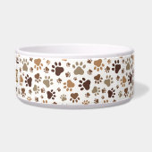 Muddy Paw Prints - Customisable Pet Food Bowl ボウル (右)