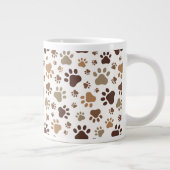 Muddy Paw Prints Mug ジャンボコーヒーマグカップ (右)