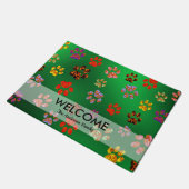 Muddy Paws Door Mat ドアマット (アングル)