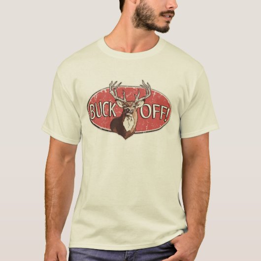 Mudgeのスタジオによるおもしろいなシカのハンターのギア Tシャツ (正面)