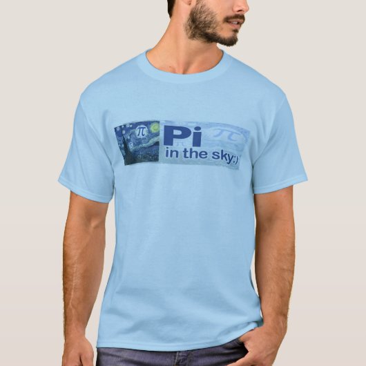 Mudgeのスタジオによる空のPi Tシャツ (正面)