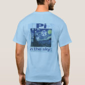 Mudgeのスタジオによる空のPi Tシャツ (裏面)