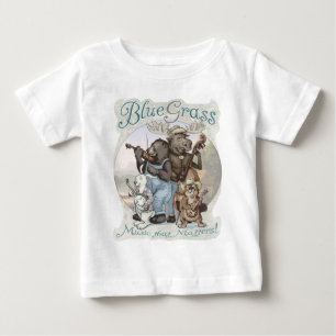 MudgeのスタジオによるBluegrassの生き物 ベビーTシャツ