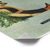 "Mudhead" kachina print ポスター (角)