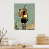 "Mudhead" kachina print ポスター (キッチン)