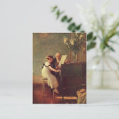 Muenierによる最初のピアノレッスン ポストカード (スタンド正面)