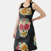 Muertosスカル:ヴィンテージシームレスなエレガンス。 エプロン (インサイチュ)