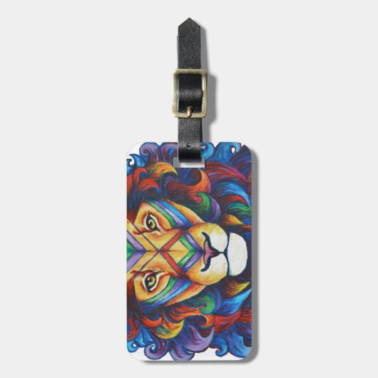 Mufasaの新しい毛は ラゲッジタグ (正面縦)