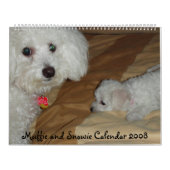MuffieおよびSnowie 2008のカレンダー カレンダー (カバー)