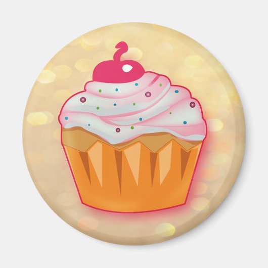 Muffin framboise マグネット (正面)