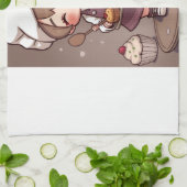 Muffin Man キッチンタオル (折り畳み)