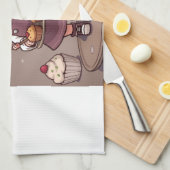 Muffin Man キッチンタオル (四つ折り)