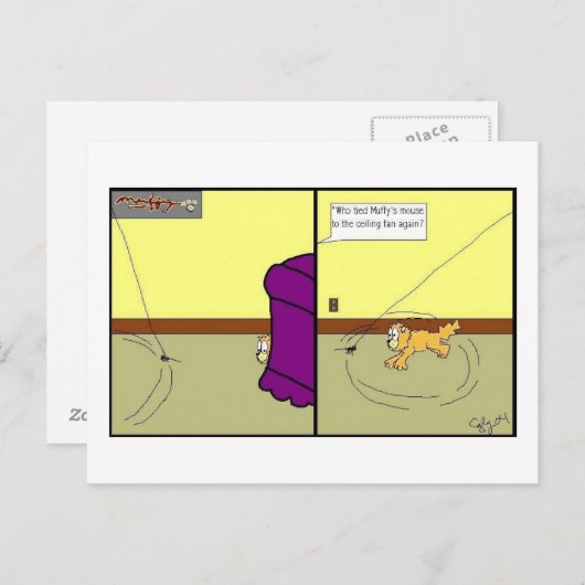 Muffy and the Mouse ポストカード (正面/裏面)