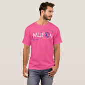 Mufon(Mutual Ufo Network)デザイン。 Tシャツ (正面フル)