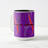 Mugあなたの人生を生きる ツートーンマグカップ (正面左)