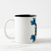 Mugかわいい海賊大尉 ツートーンマグカップ (左)