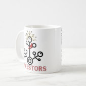 Mugを提供する祖先 コーヒーマグカップ (正面左)