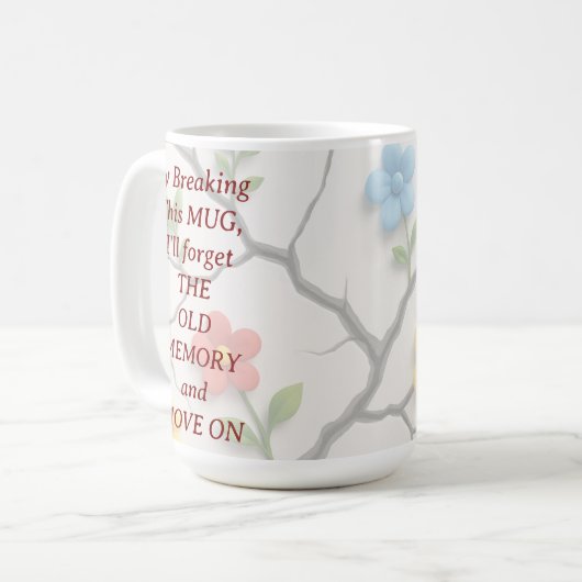 Mugアクションでの移動 コーヒーマグカップ (正面左)