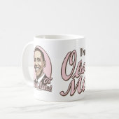 Mugオバマのママ コーヒーマグカップ (正面左)