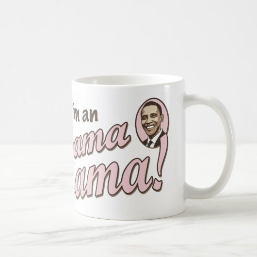 Mugオバマのママ コーヒーマグカップ (右)